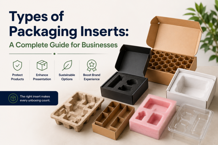 Types of Packaging Inserts A Complete Guide for Businesses